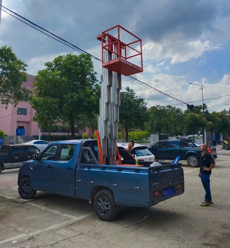 玉树车载铝合金式高空作业车
